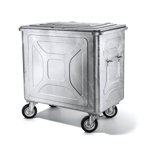 Container poubelle métallique 800 l. alt
